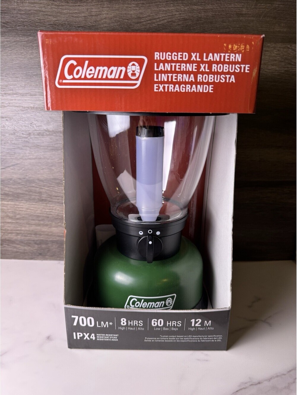 BRAND NEW Coleman Rugged Portable 700LM Lantern & Water-Resistant